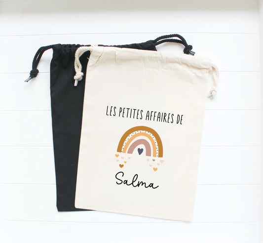 Sac de rangement, Pochon personnalisé, Sac à cordons