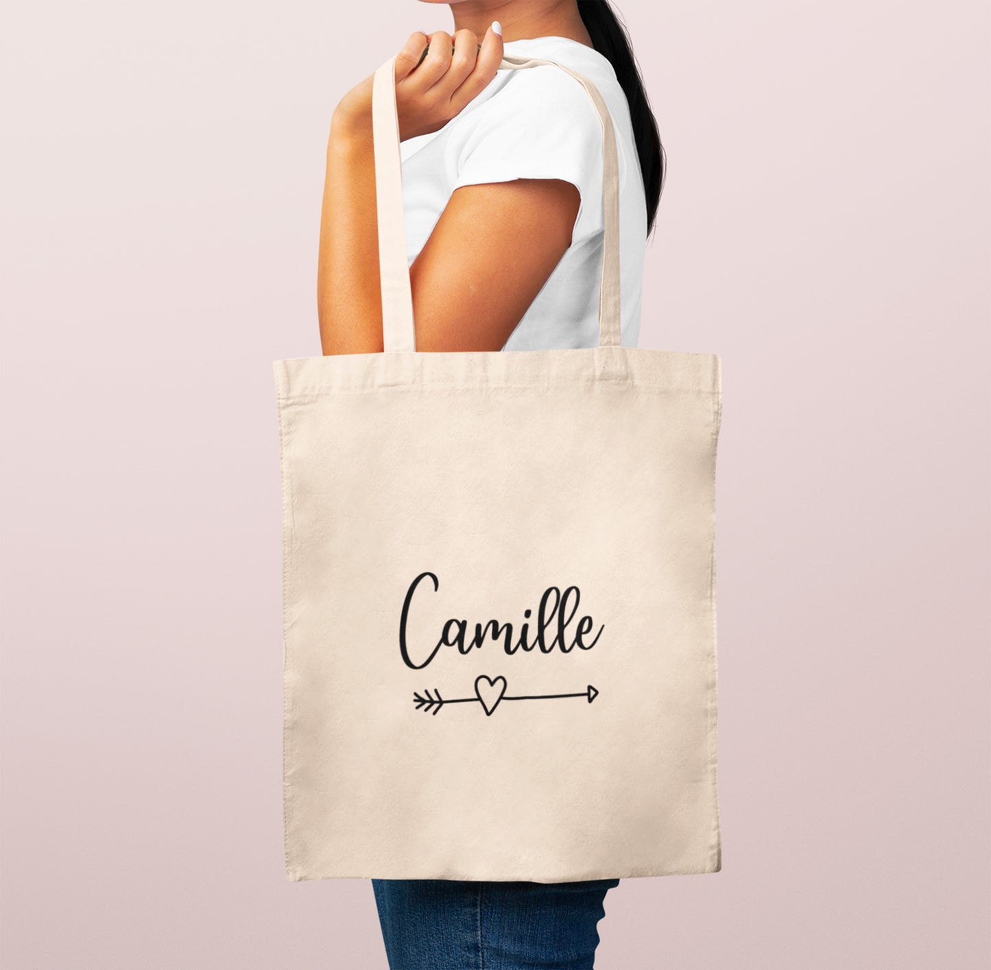Tote bag personnalisable, Sac en tissu personnalisé