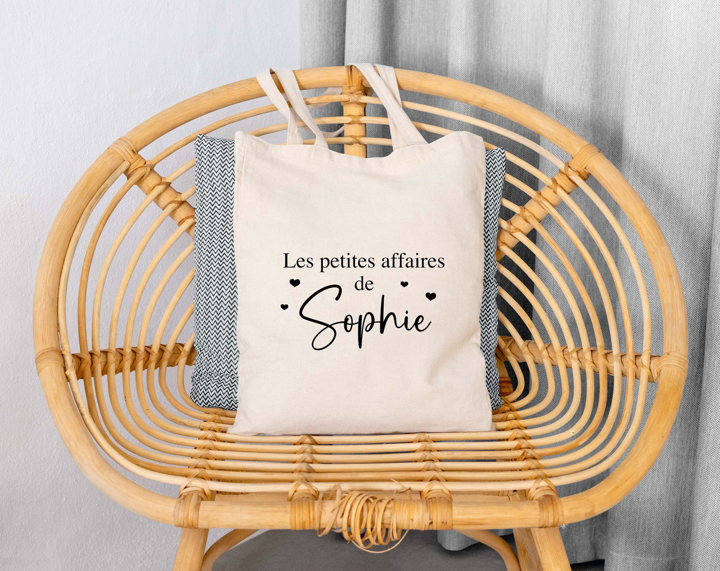 Tote bag personnalisable, Sac en tissu personnalisé