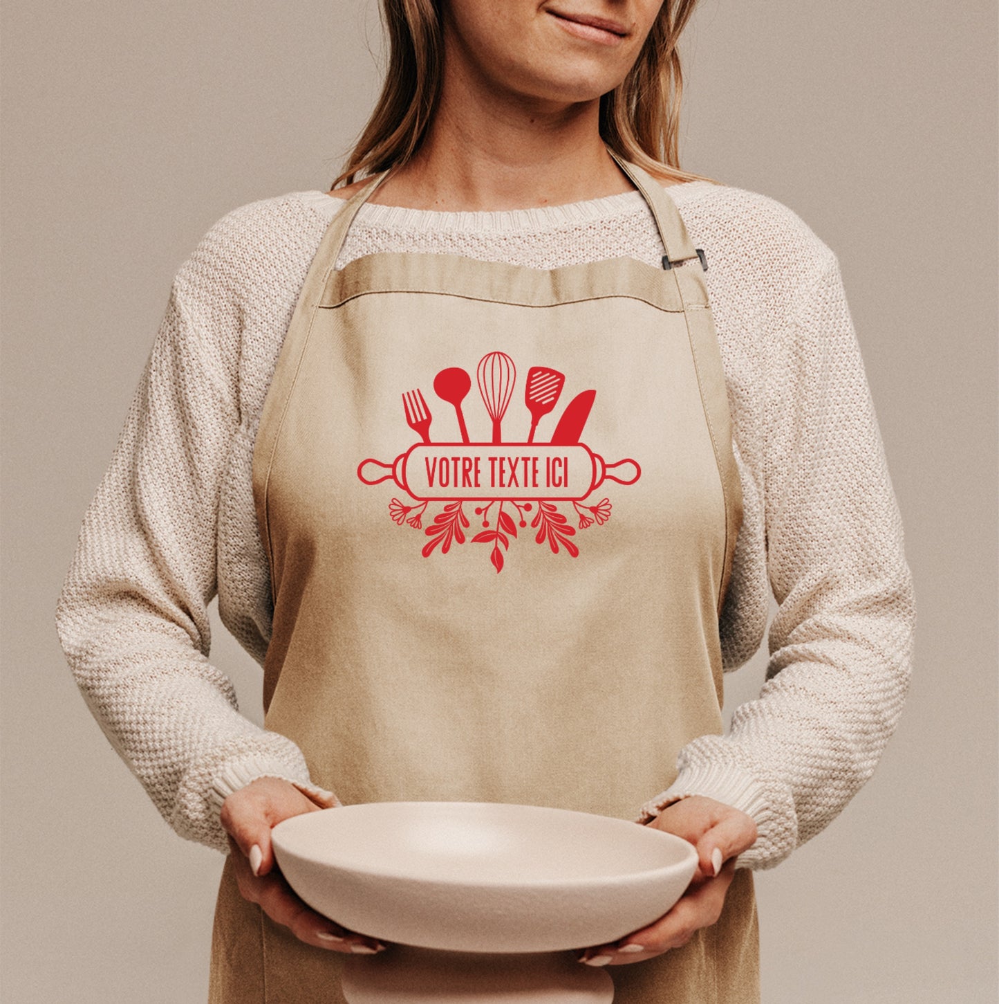 Tablier de cuisine personnalisé, Cadeau de cuisine