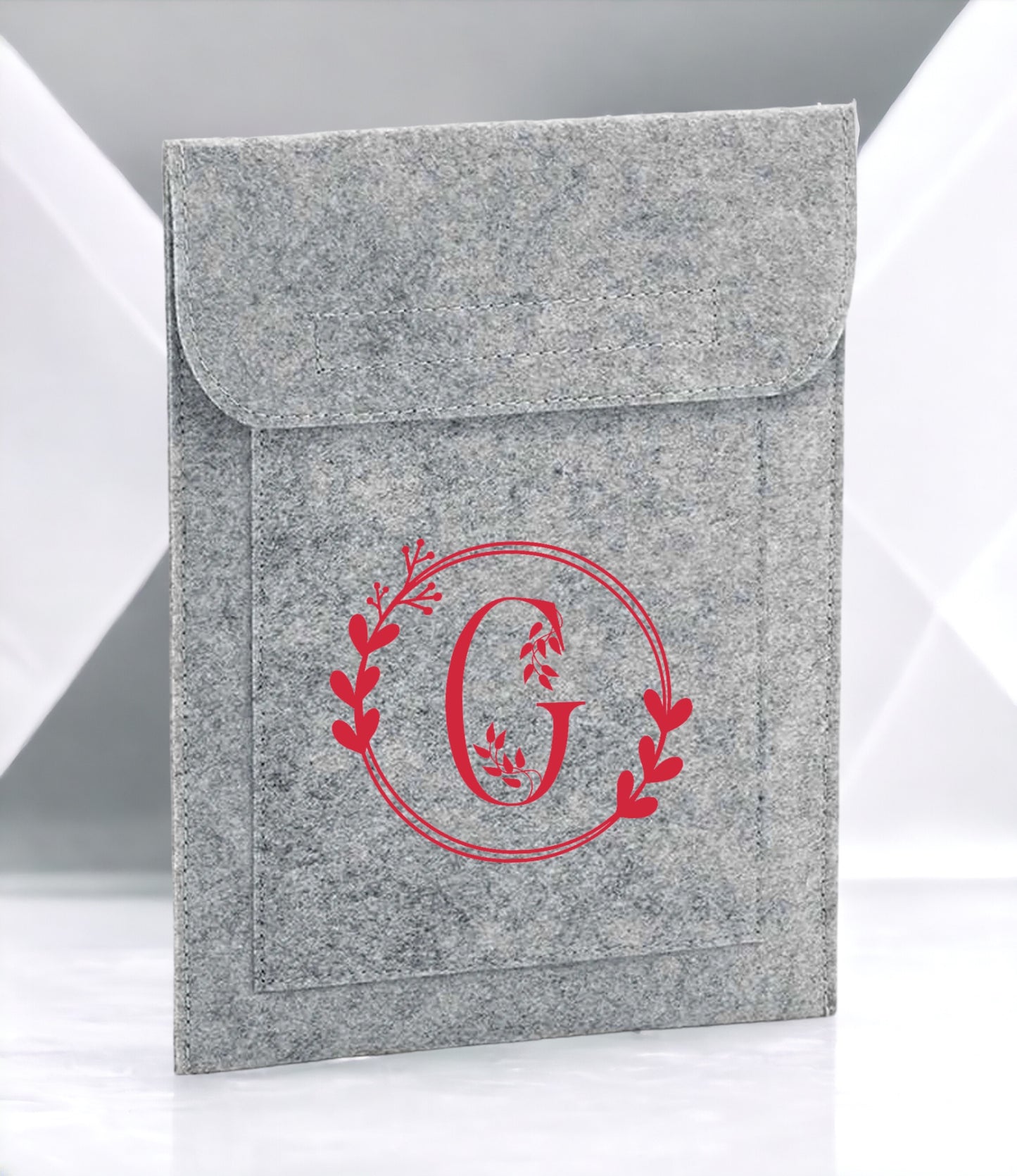 Housse personnalisé en feutrine, Housse tablette, Etui liseuse