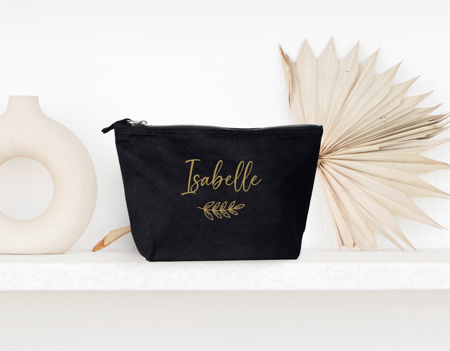 Trousse de maquillage personnalisée, Cadeau marraine, Idée cadeau maman personnalisé