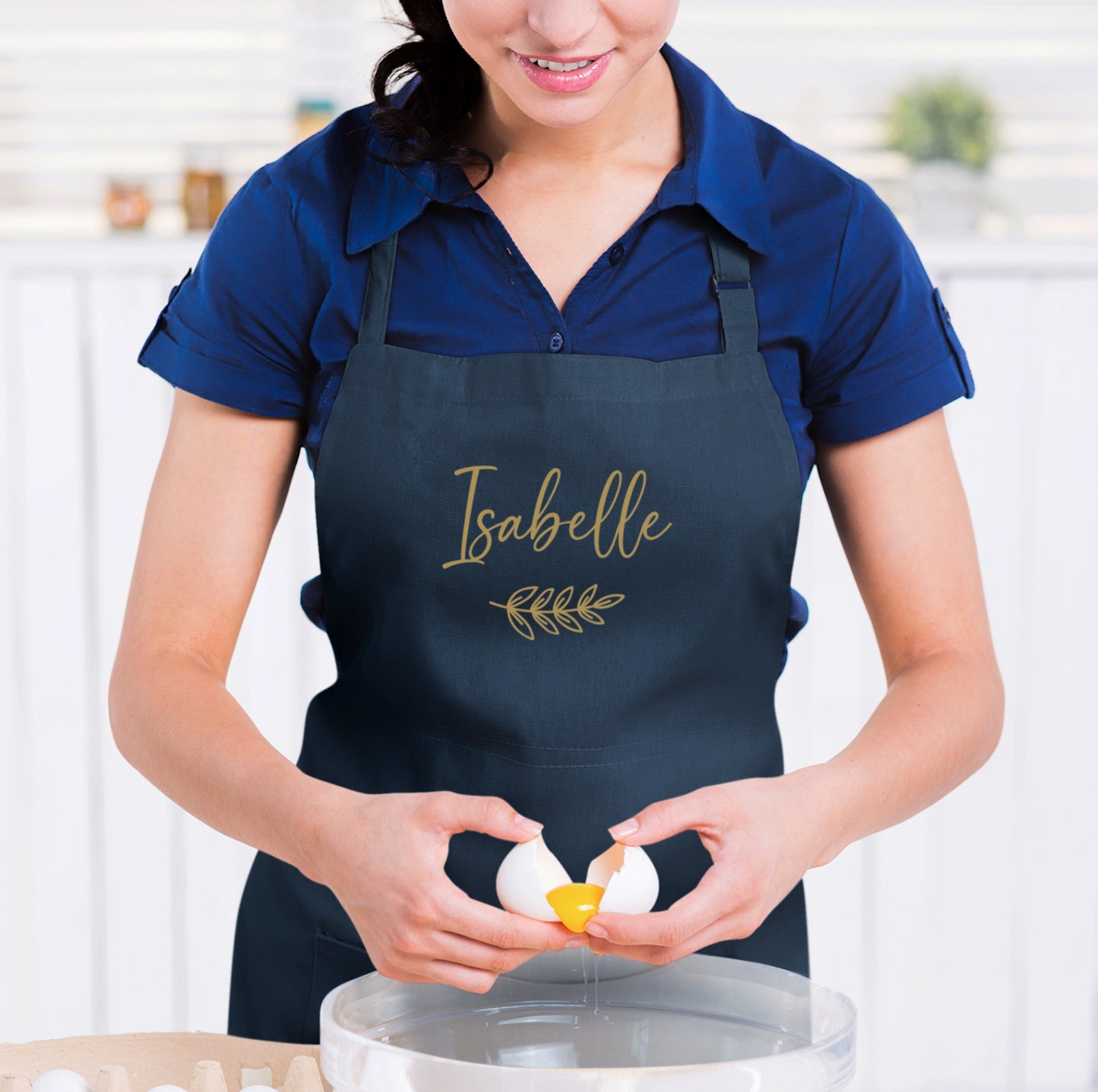 Tablier de cuisine personnalisé avec prénom, Cadeau de cuisine, Cadeau fête des pères, Cadeau fête des mères