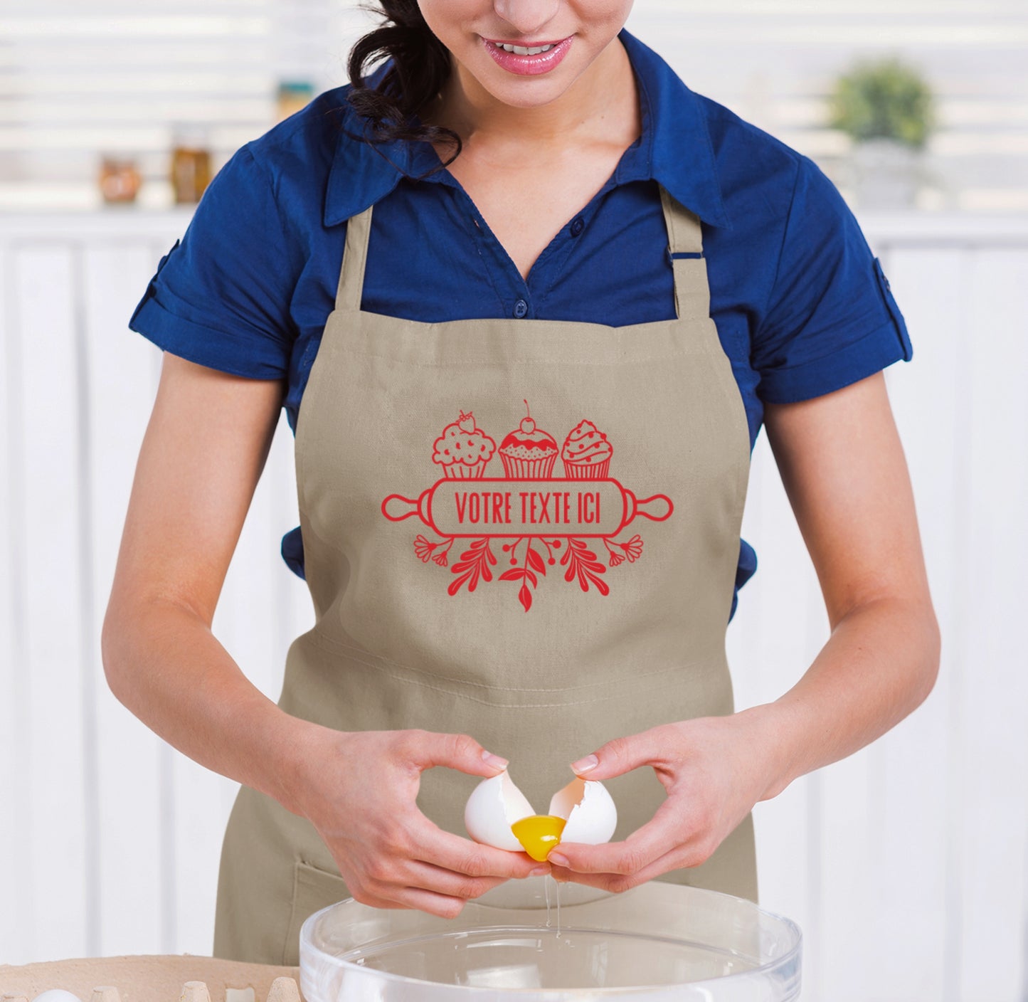 Tablier de cuisine personnalisé, Cadeau de cuisine