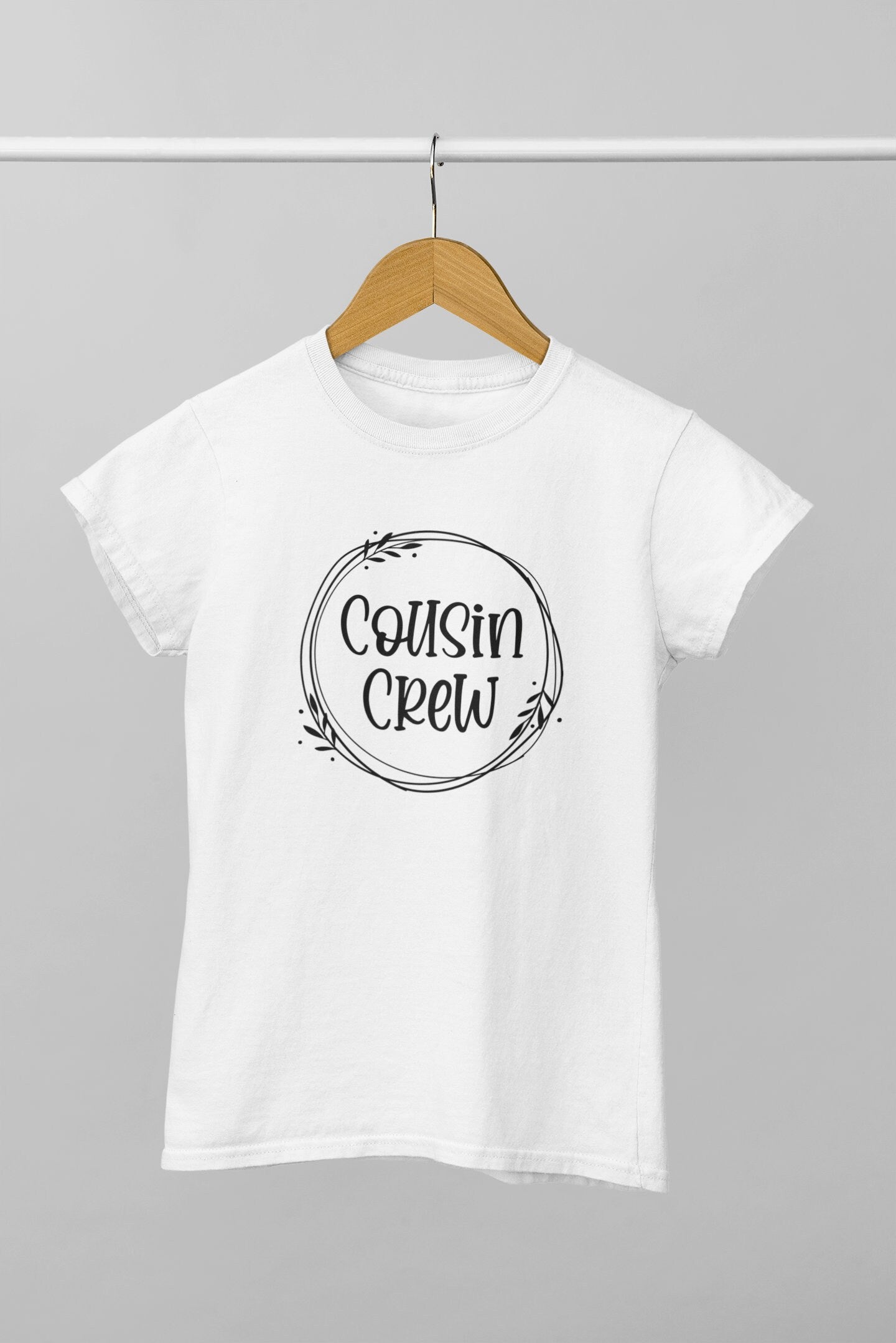 T-Shirt Famille Cousin Crew, réunion de famille, cousinade, tshirt cousins assortis, cadeau cousin, matching tshirts
