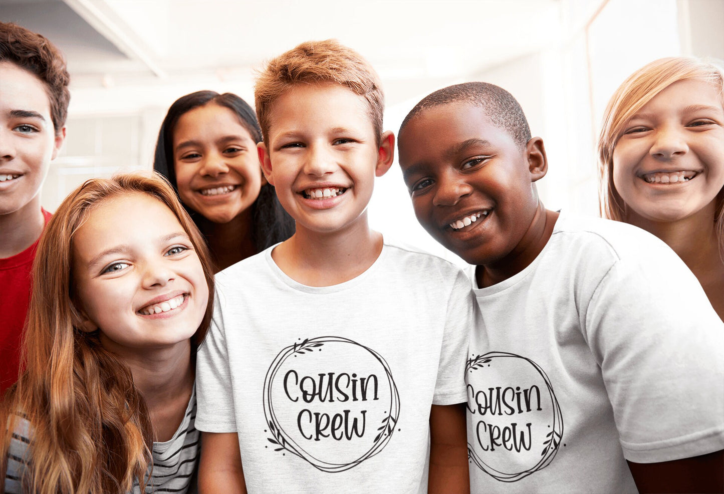 T-Shirt Famille Cousin Crew, réunion de famille, cousinade, tshirt cousins assortis, cadeau cousin, matching tshirts