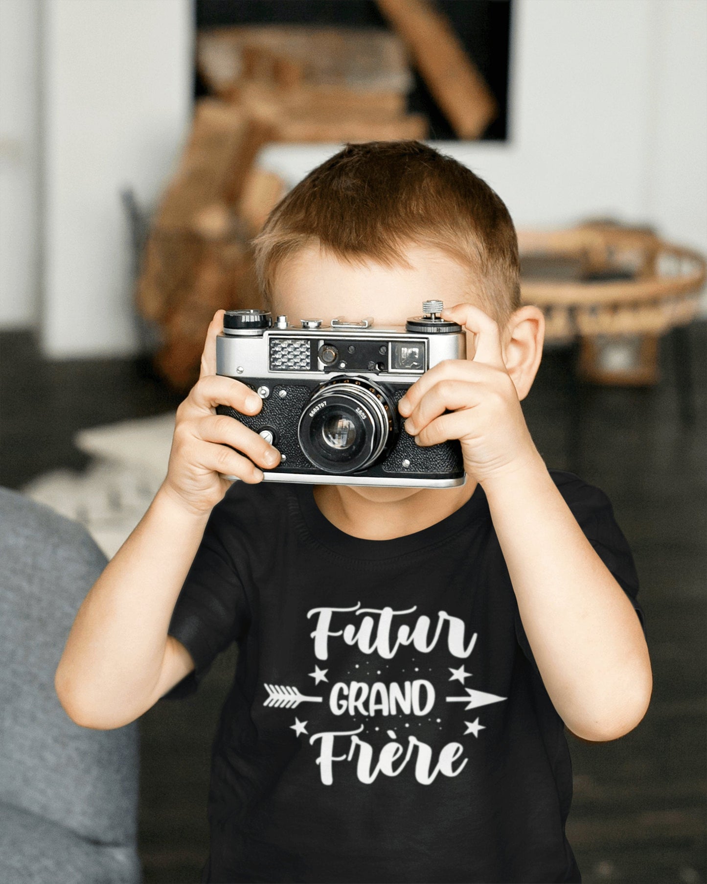 T-shirt futur grand frère personnalisable
