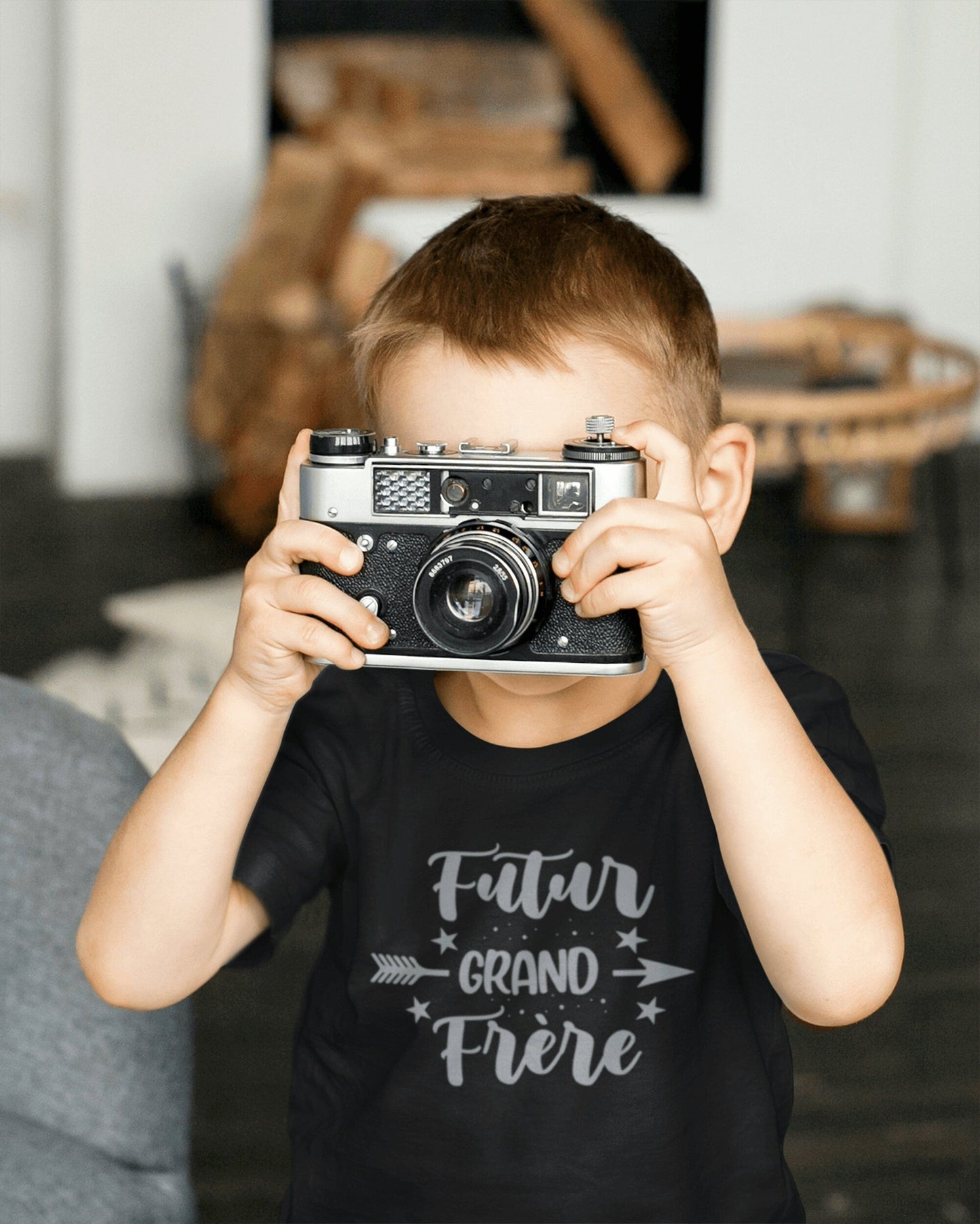 T-shirt futur grand frère personnalisable
