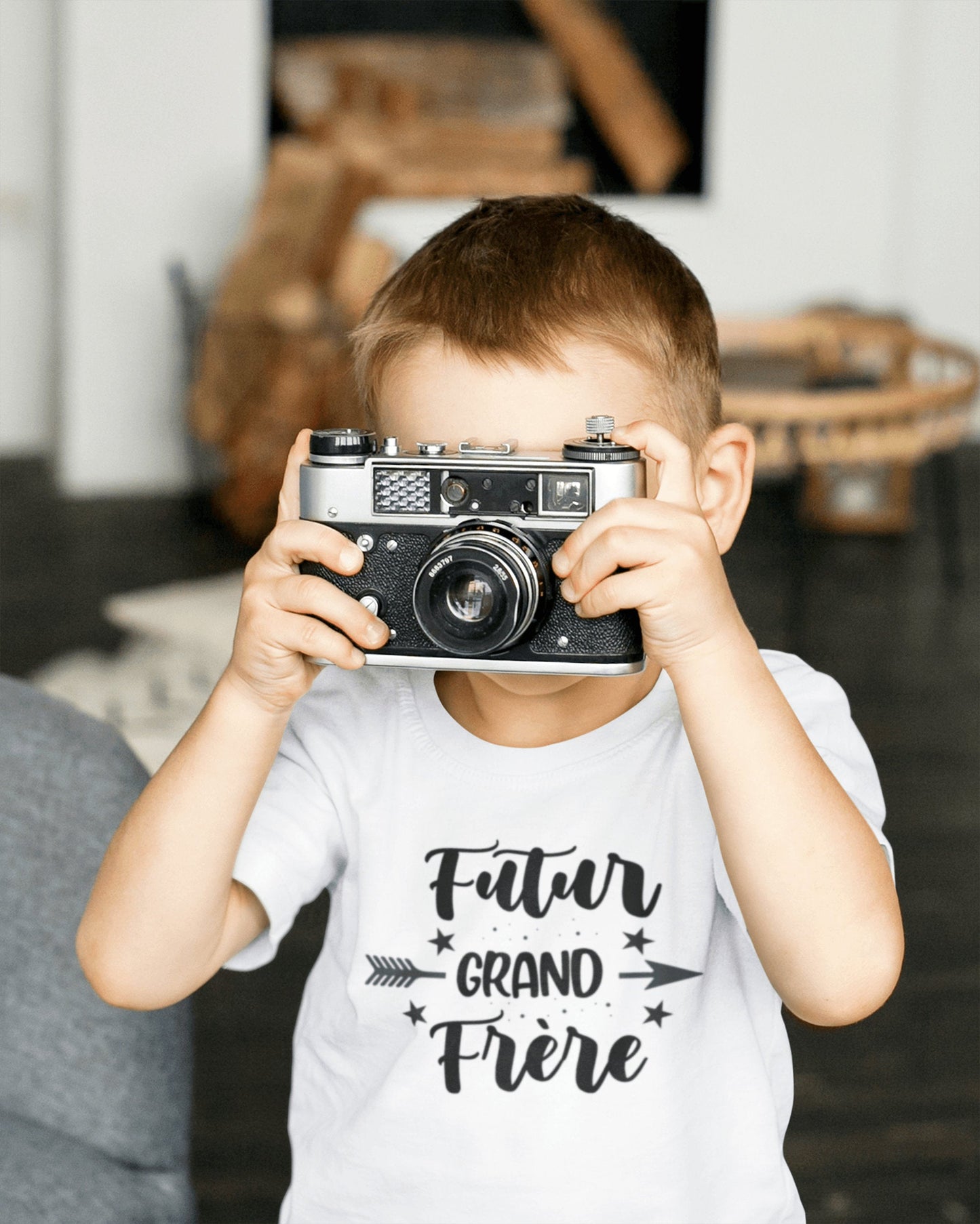 T-shirt futur grand frère personnalisable