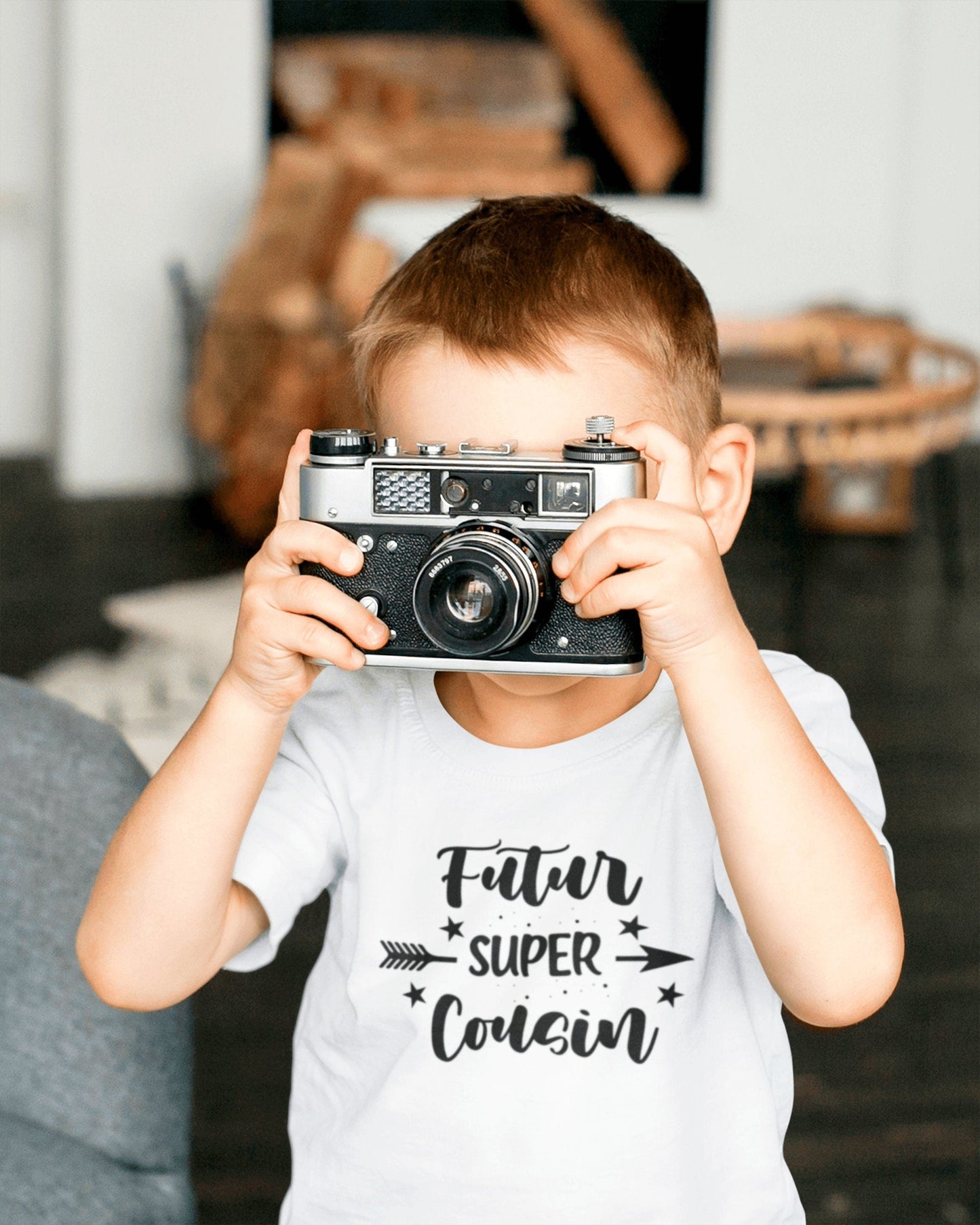 T-shirt futur cousin personnalisable