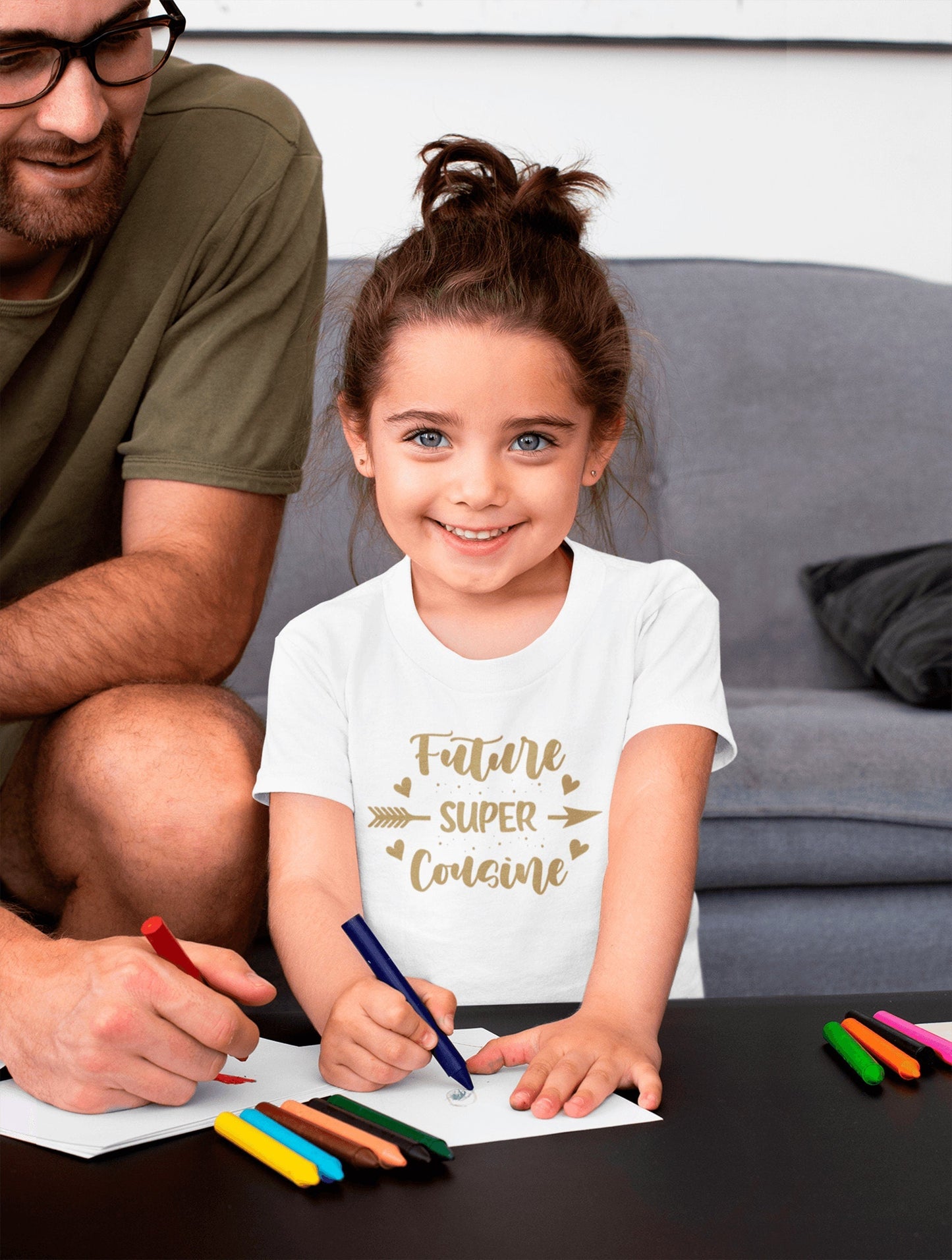 T-shirt future cousine personnalisable