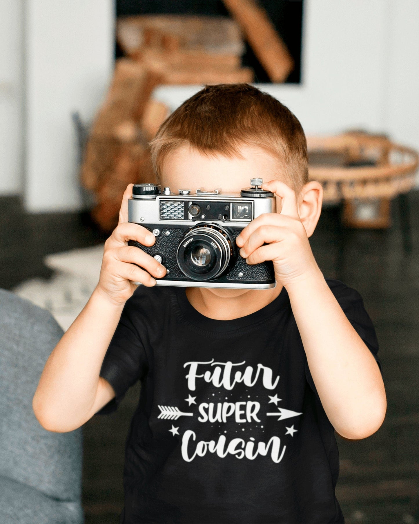 T-shirt futur cousin personnalisable