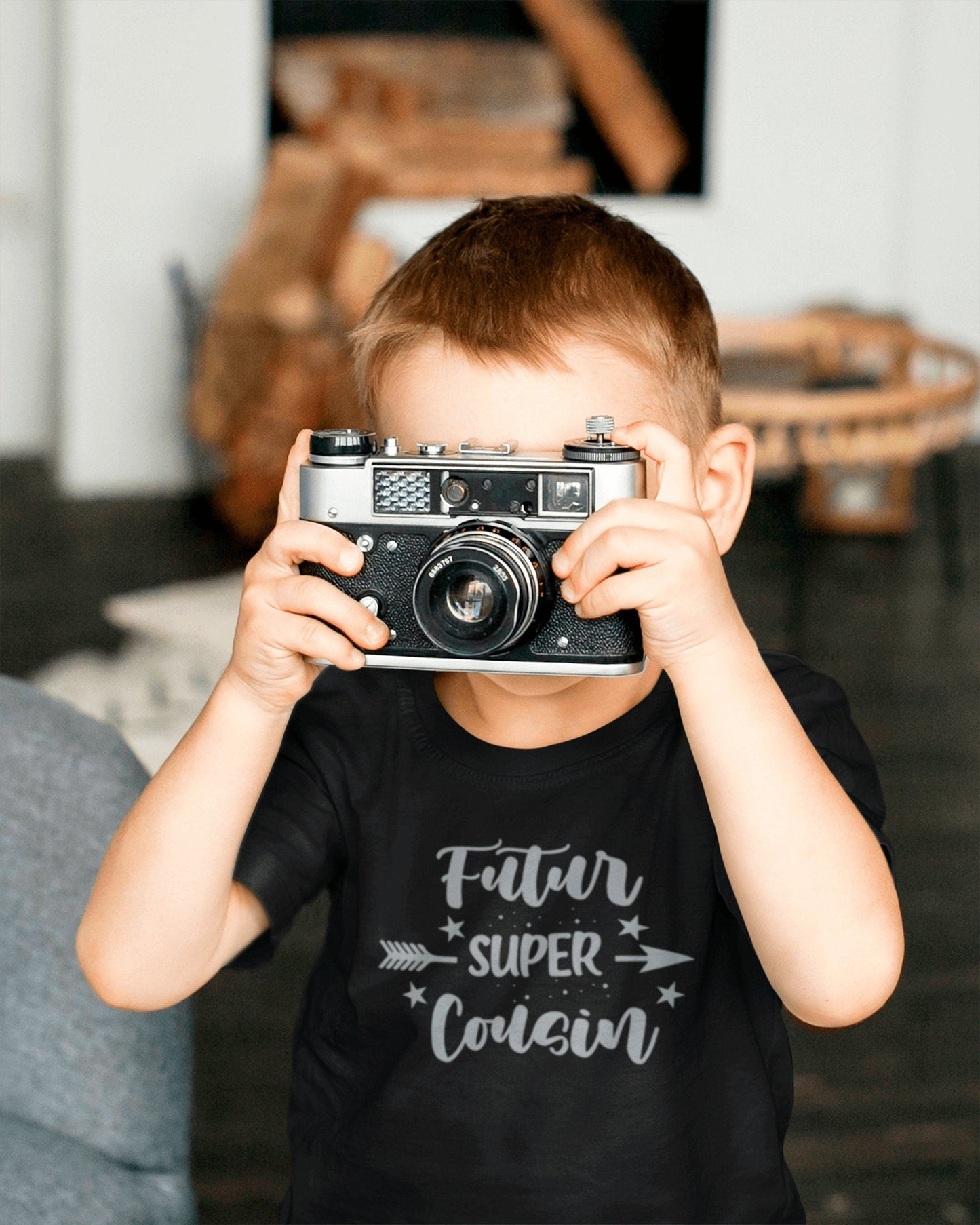 T-shirt futur cousin personnalisable