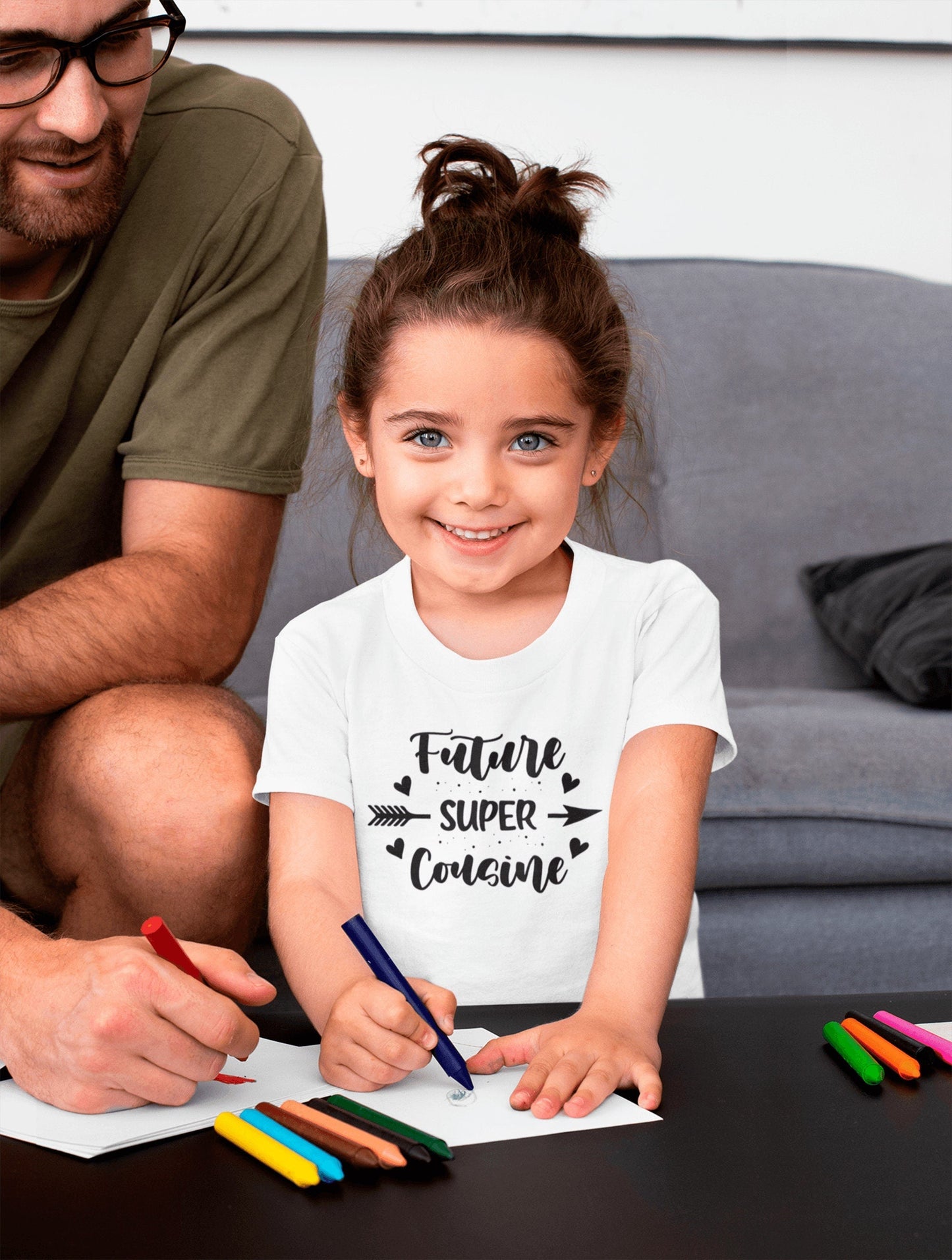 T-shirt future cousine personnalisable