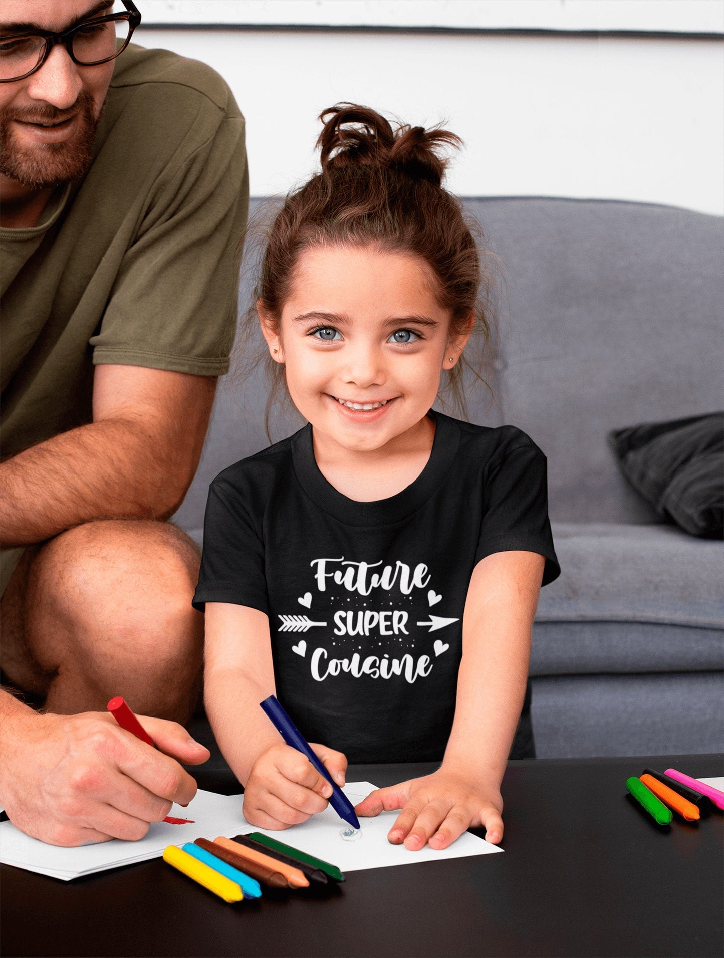 T-shirt future cousine personnalisable
