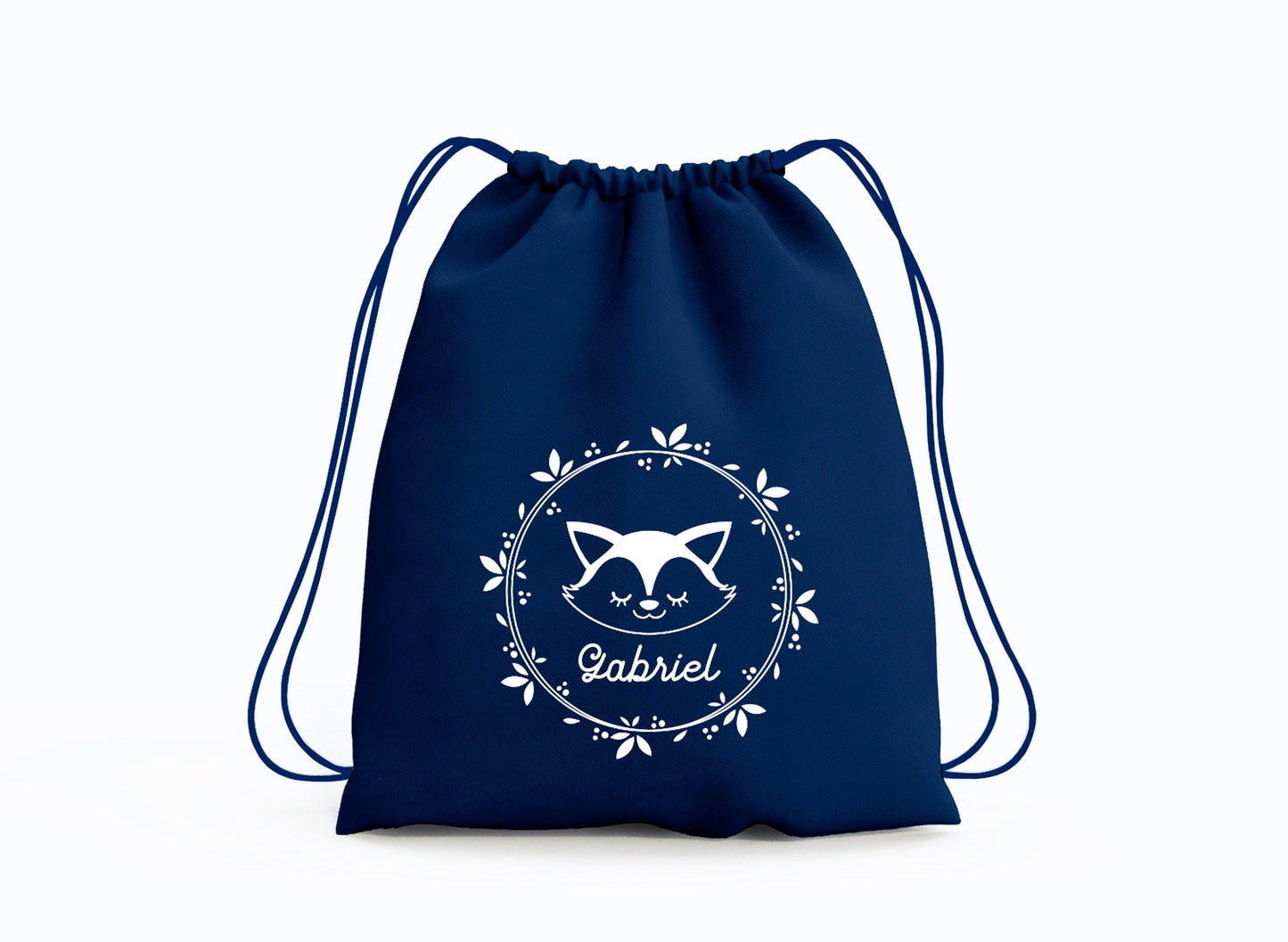 Sac à dos enfant, Sac à dos enfant personnalisé maternelle, Sac enfant renard, Sac à dos à cordon