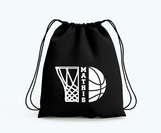 Sac de sport enfant personnalisable, Sac à dos à cordon, Sac enfant prénom