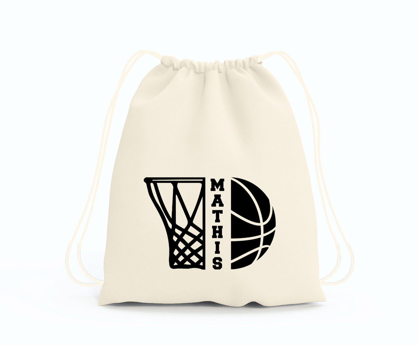 Sac de sport enfant personnalisable, Sac à dos à cordon, Sac enfant prénom