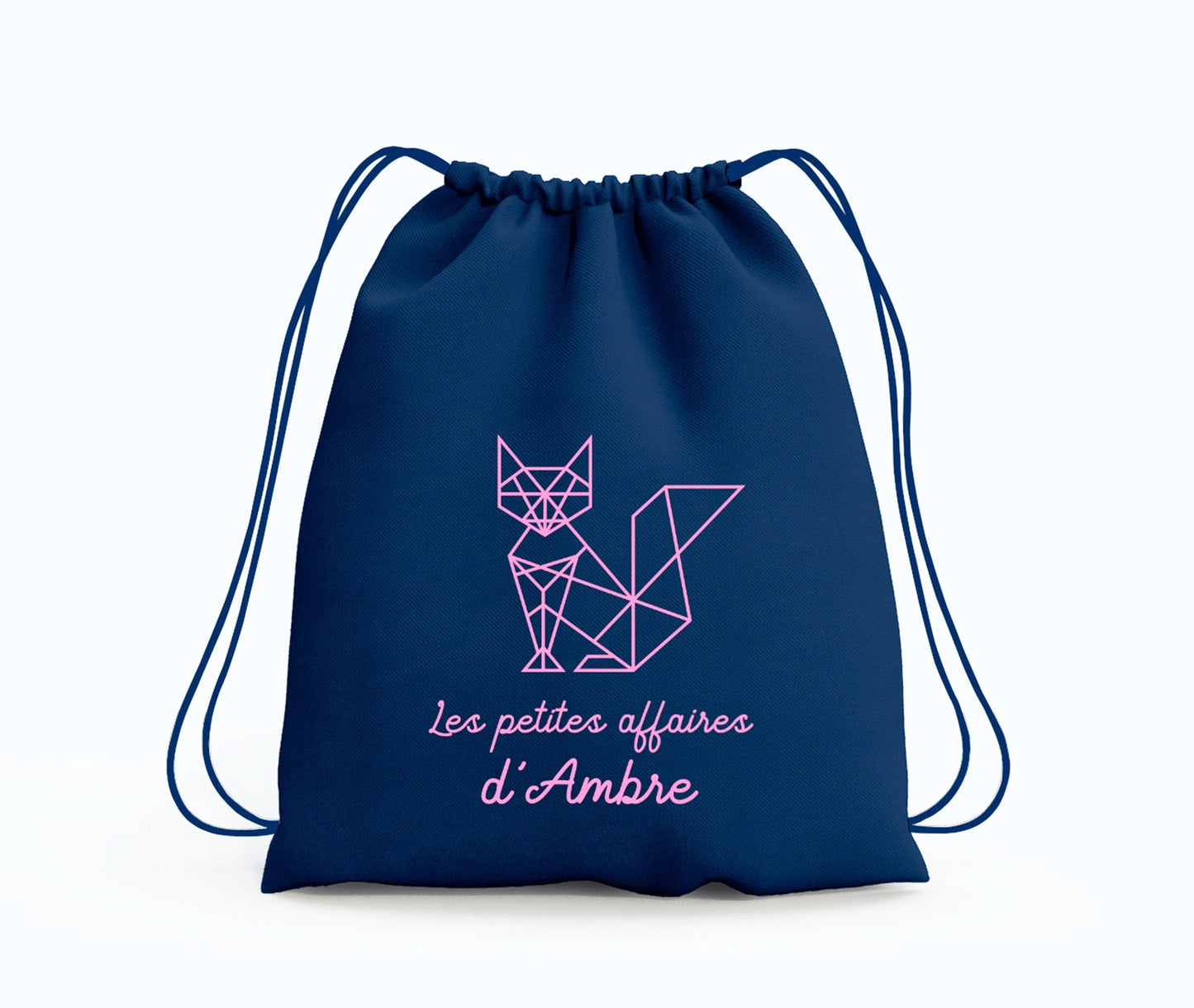 Sac à dos enfant, Sac à dos enfant personnalisé maternelle, Sac enfant renard, Sac à dos à cordon