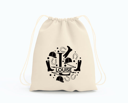 Sac à dos pour enfant, Sac équitation, Sac à dos à cordon, cadeau équitation