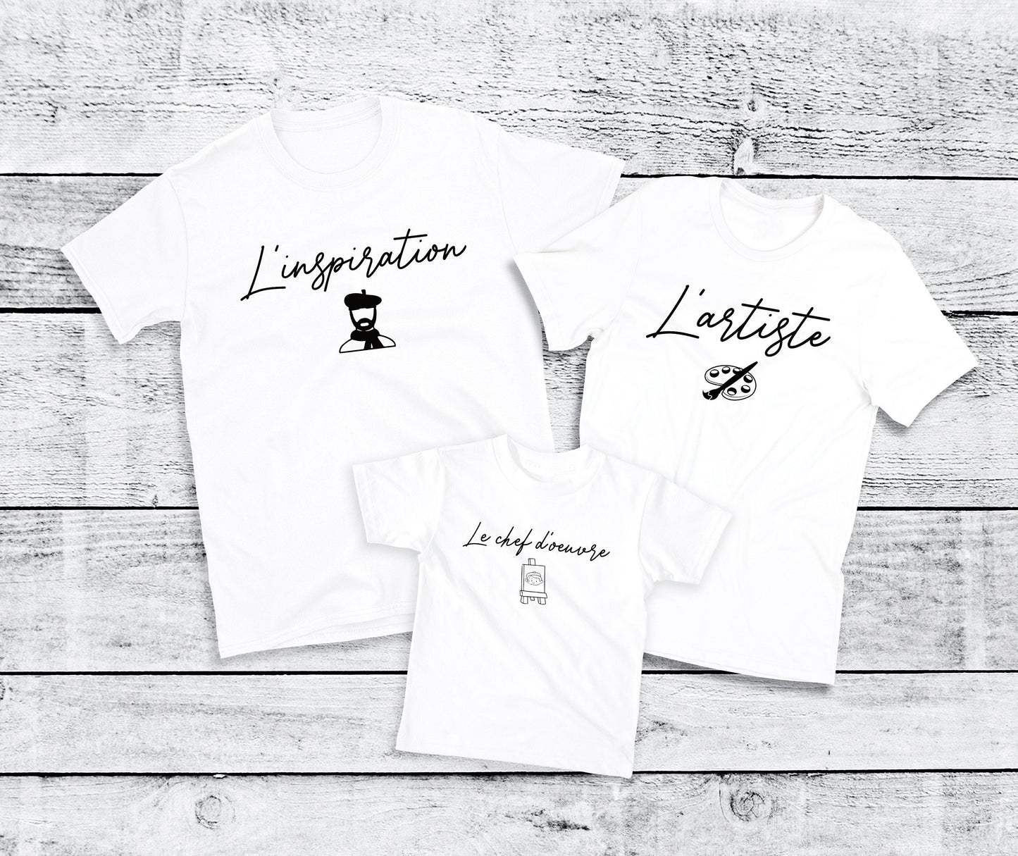 T-shirt famille assorti, Ensemble famille, Cadeau famille