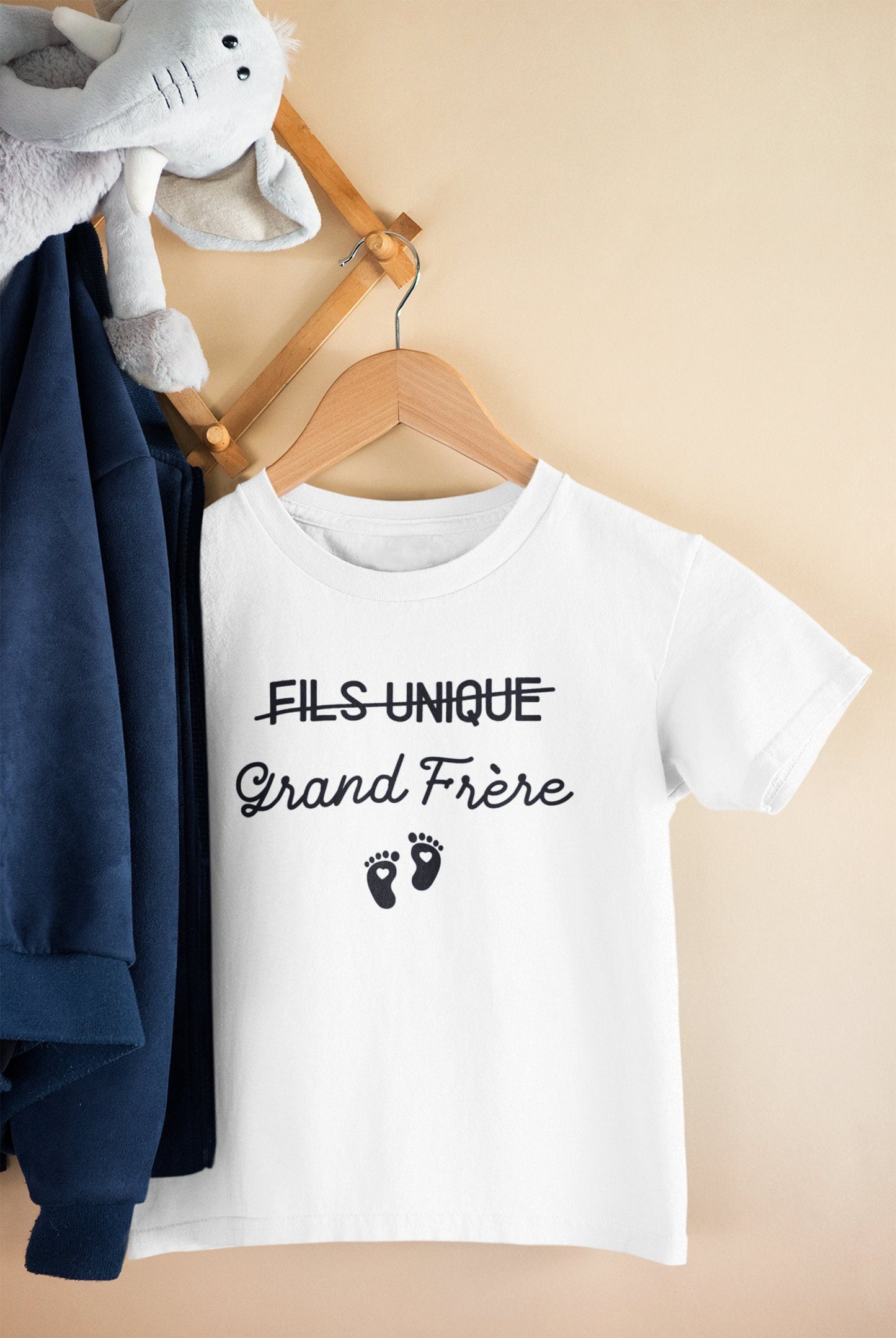 T-shirt futur grand frère personnalisable, Annonce grossesse