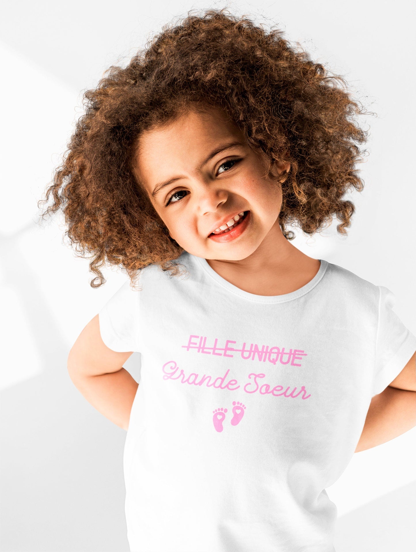 T-shirt future grande soeur, Annonce grossesse
