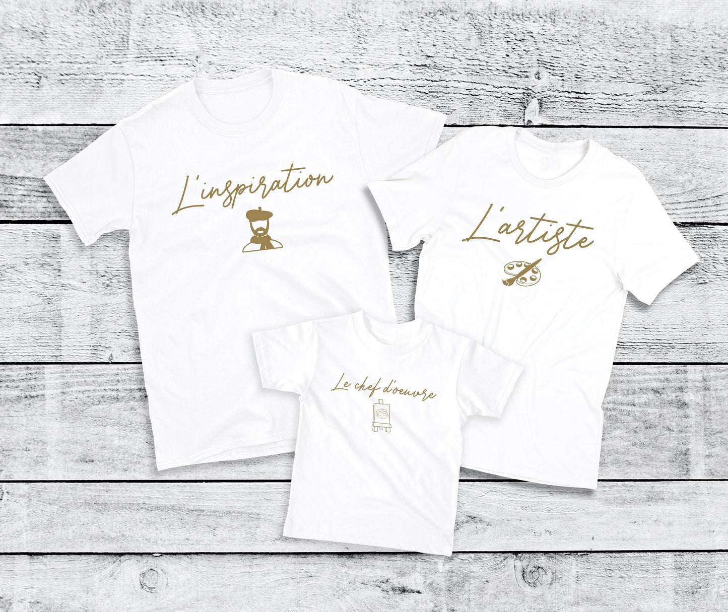 T-shirt famille assorti, Ensemble famille, Cadeau famille