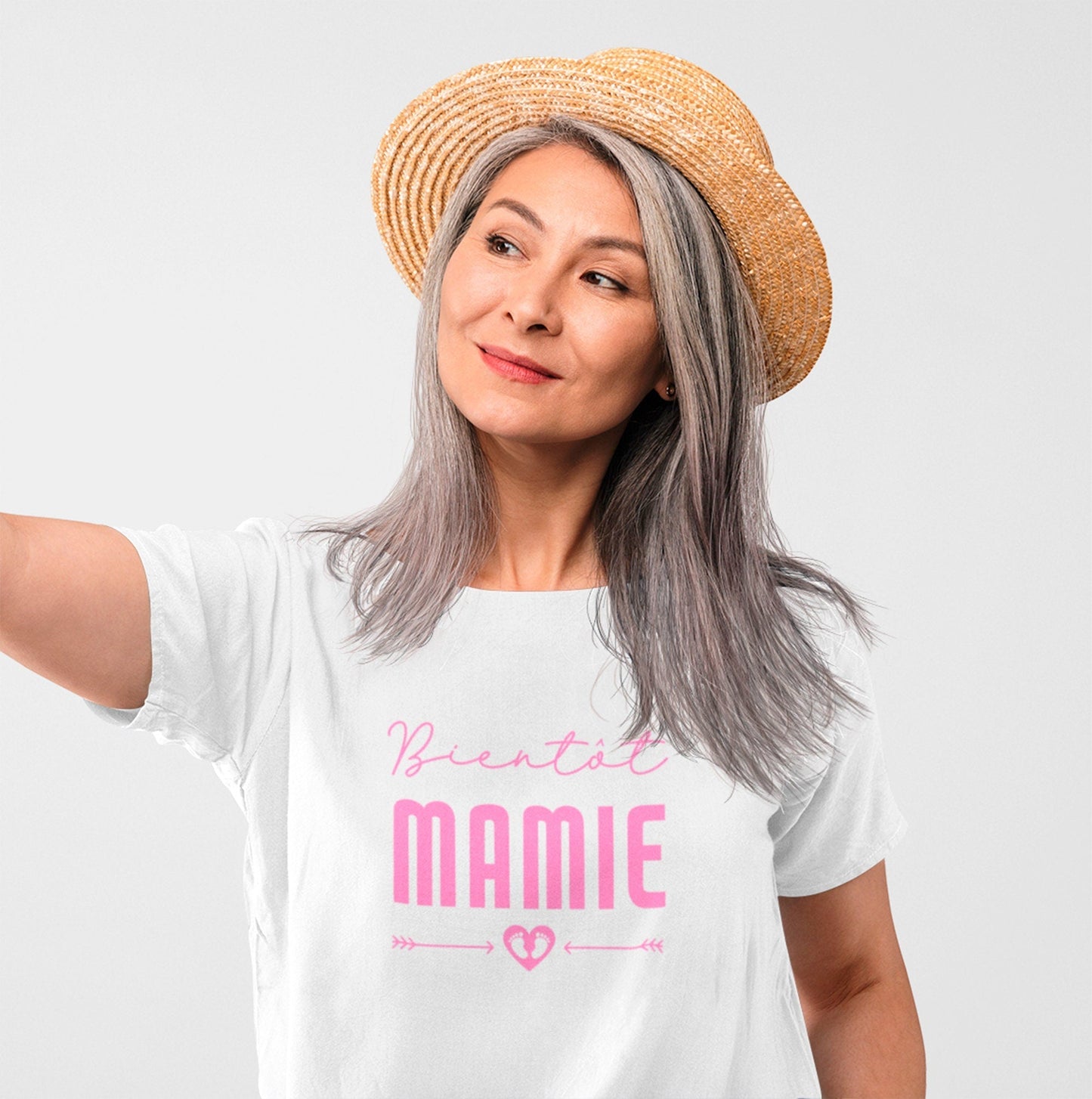 T-shirt annonce grossesse, Future grand mère, Bientôt mamie