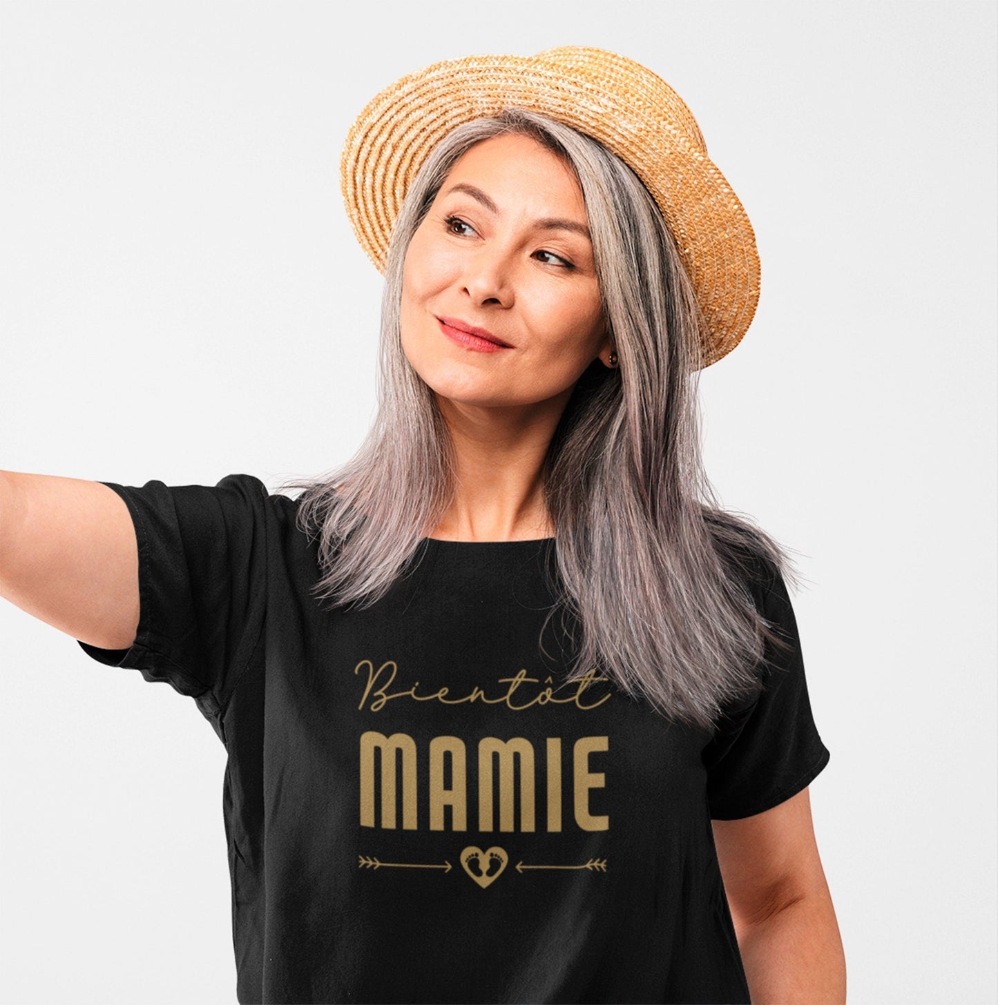 T-shirt annonce grossesse, Future grand mère, Bientôt mamie