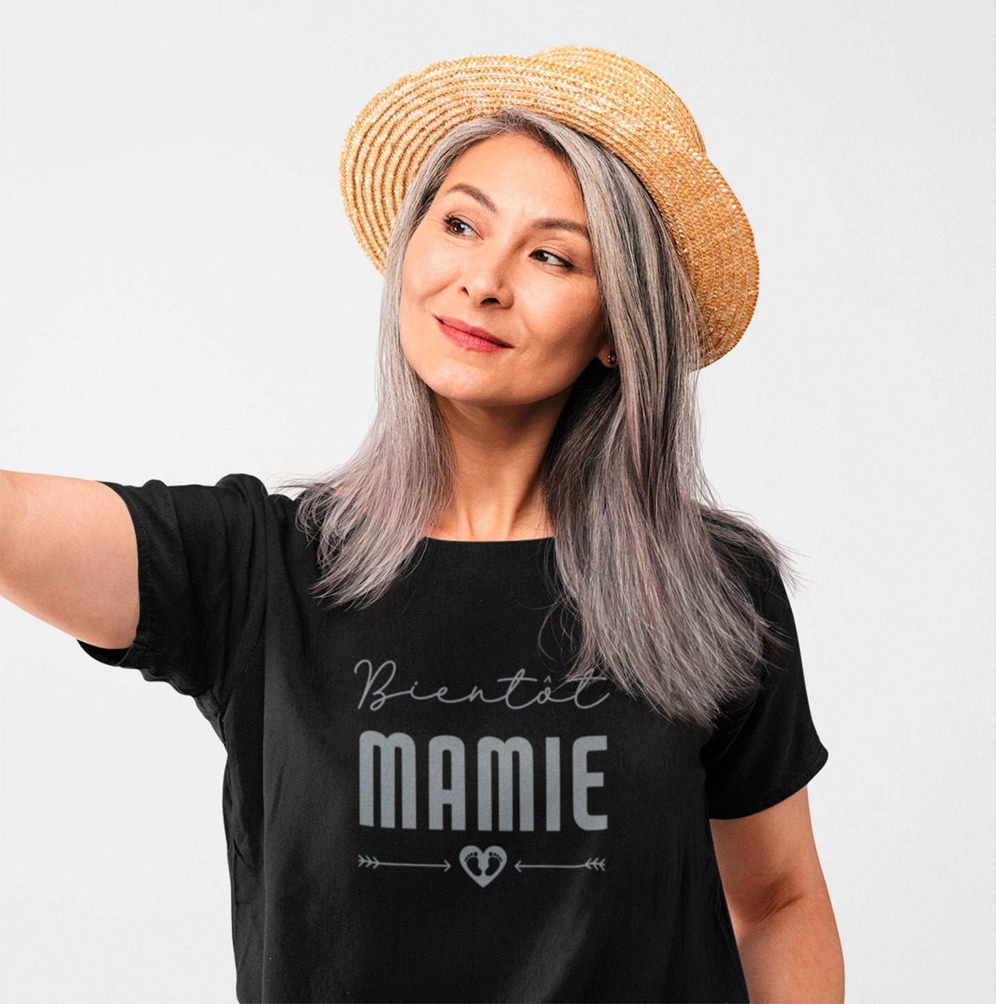 T-shirt annonce grossesse, Future grand mère, Bientôt mamie