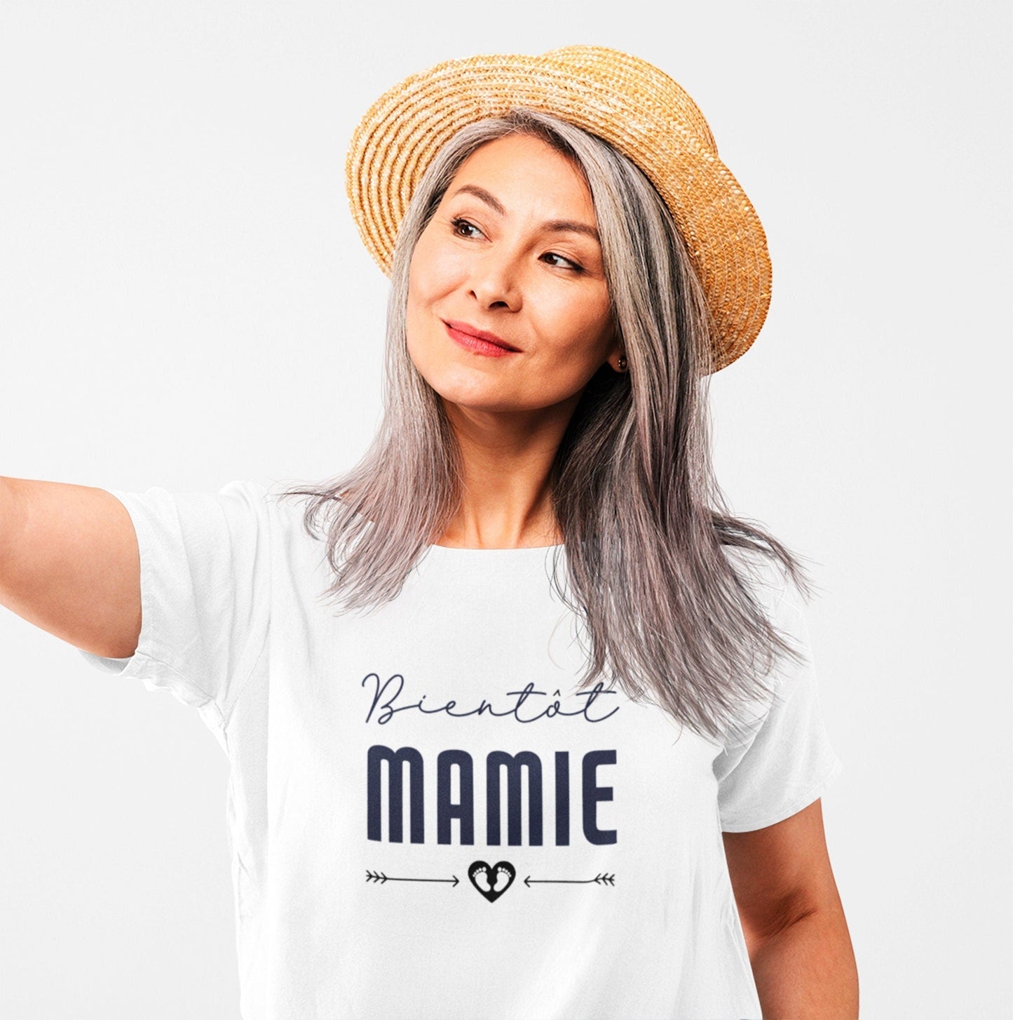 T-shirt annonce grossesse, Future grand mère, Bientôt mamie