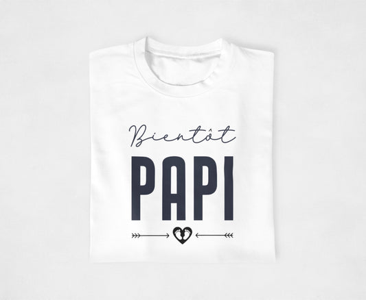T-shirt annonce grossesse, T-shirt pour grand père
