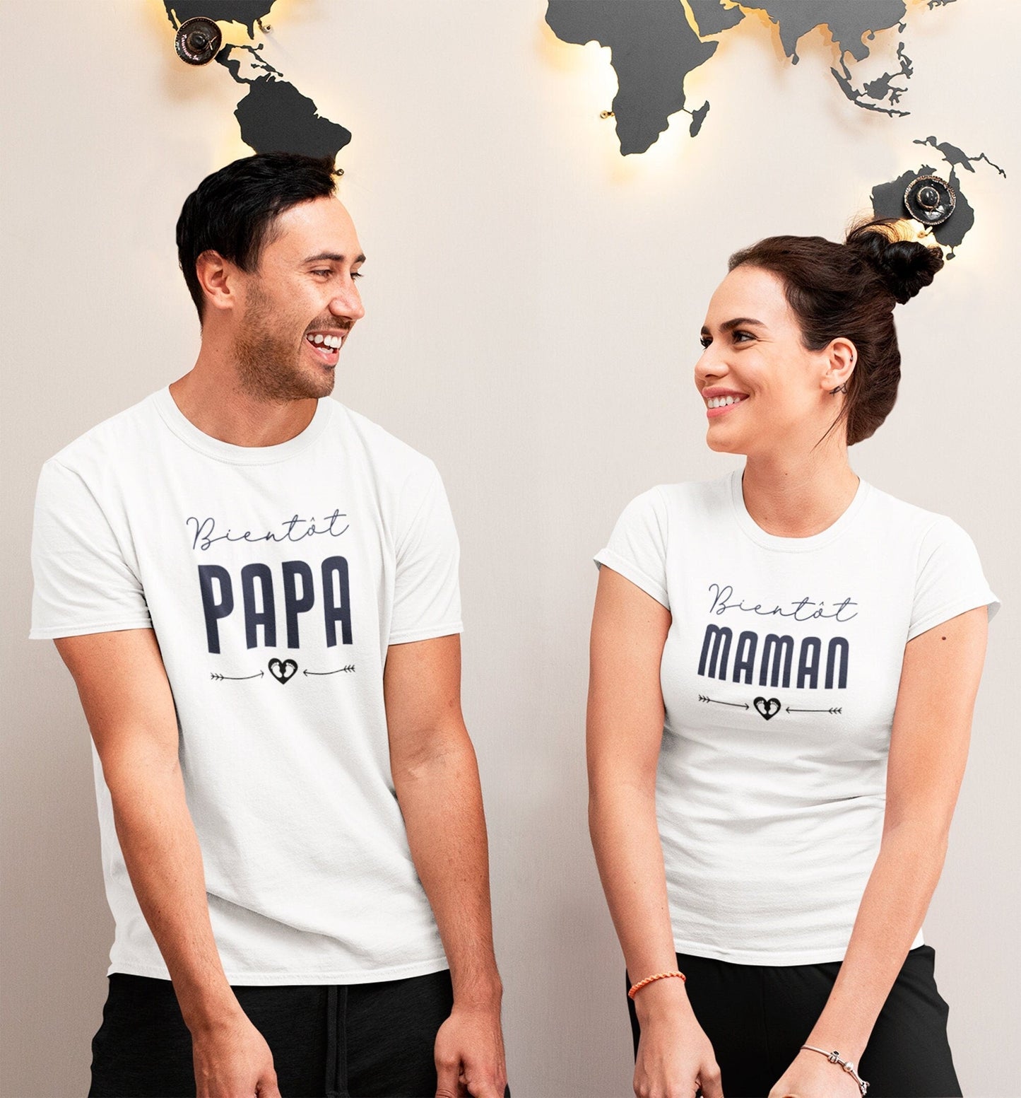 T-shirt annonce grossesse, Futur parents, Annonce grossesse parents