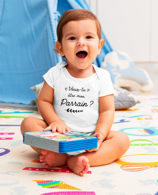 T-shirt annonce grossesse, Futur Parrain, Idée cadeau naissance, Cadeau Parrain