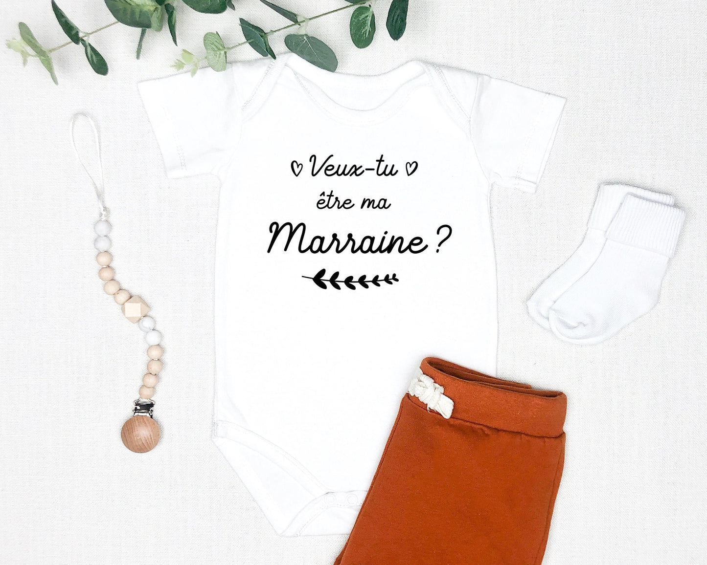T-shirt annonce grossesse, Future Marraine, Idée cadeau naissance, Cadeau Marraine