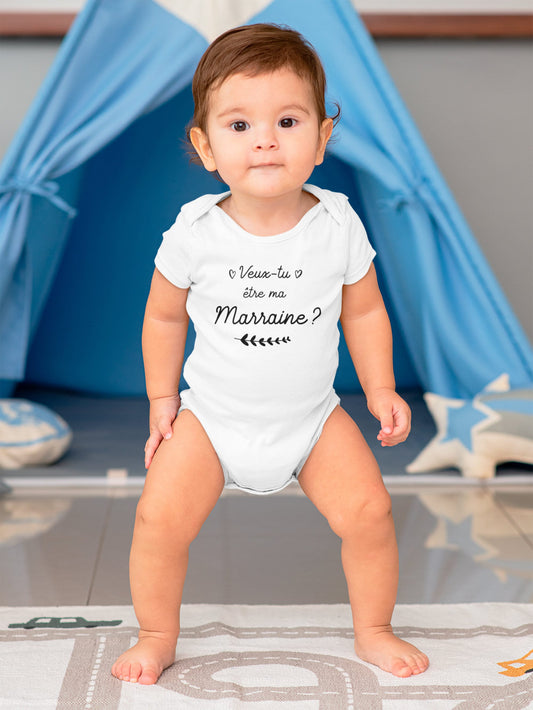 T-shirt annonce grossesse, Future Marraine, Idée cadeau naissance, Cadeau Marraine