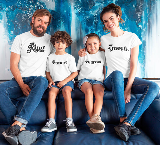 T-shirt famille assorti, Ensemble famille, Cadeau famille personnalise
