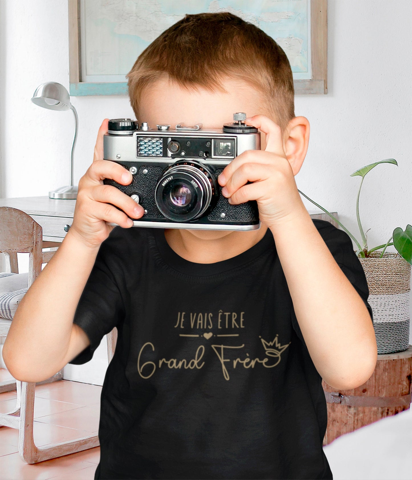 T-shirt futur grand frère, Annonce grossesse, Bientôt grand frère, T-shirt enfant je vais être grand frère