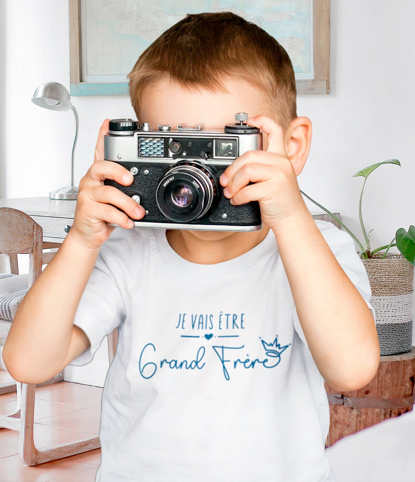 T-shirt futur grand frère, Annonce grossesse, Bientôt grand frère, T-shirt enfant je vais être grand frère