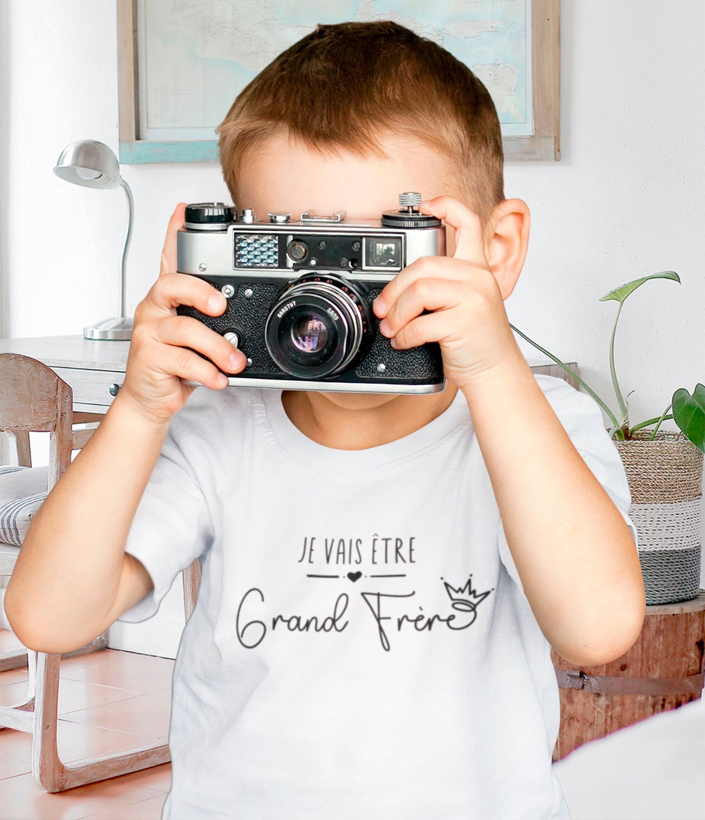 T-shirt futur grand frère, Annonce grossesse, Bientôt grand frère, T-shirt enfant je vais être grand frère