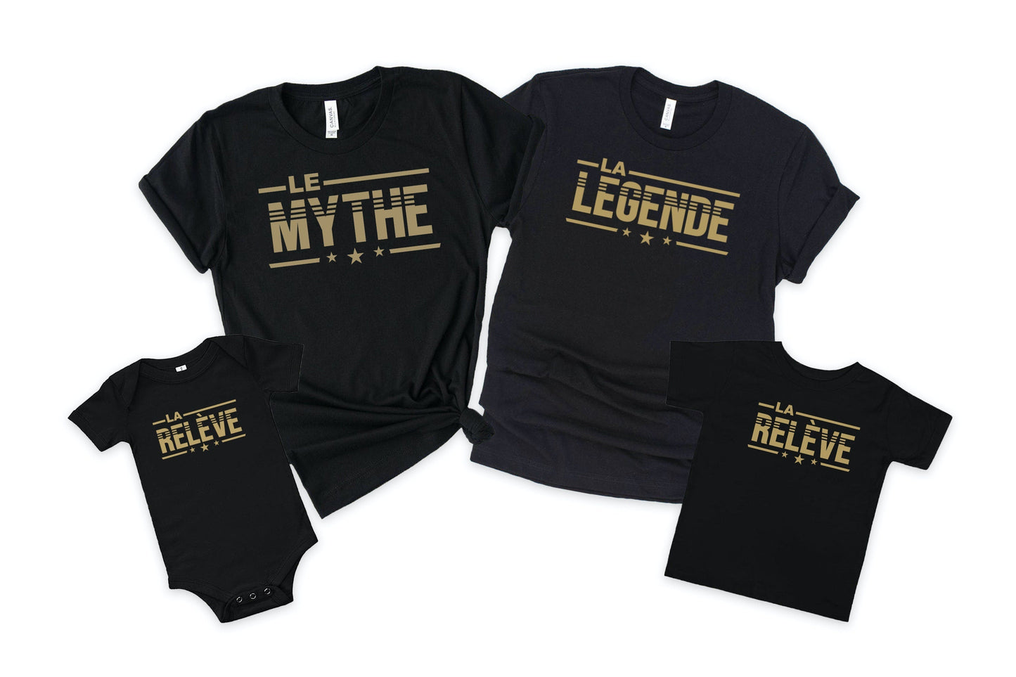 T-shirt famille assorti, T-shirt anniversaire, Ensemble famille, Cadeau personnalisé anniversaire