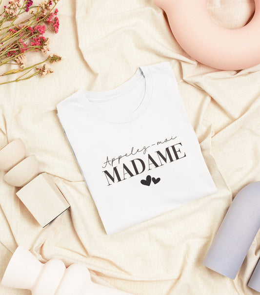 T-shirt mariage, Future mariée, Appelez moi Madame