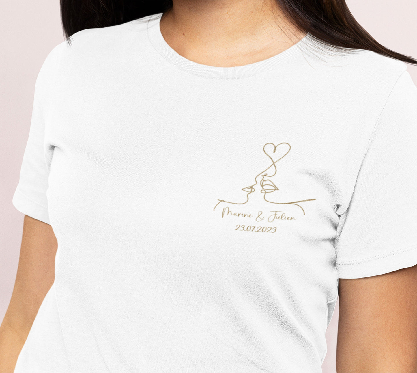 T-shirt mariage, Mr Mme, Cadeau de mariage, Jeunes mariés