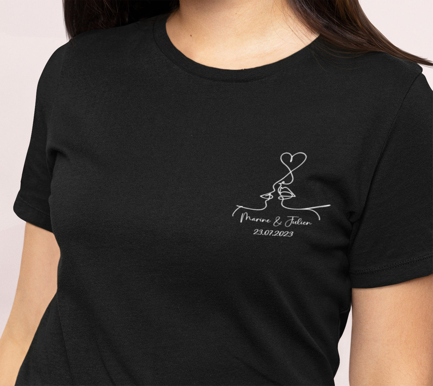 T-shirt mariage, Mr Mme, Cadeau de mariage, Jeunes mariés