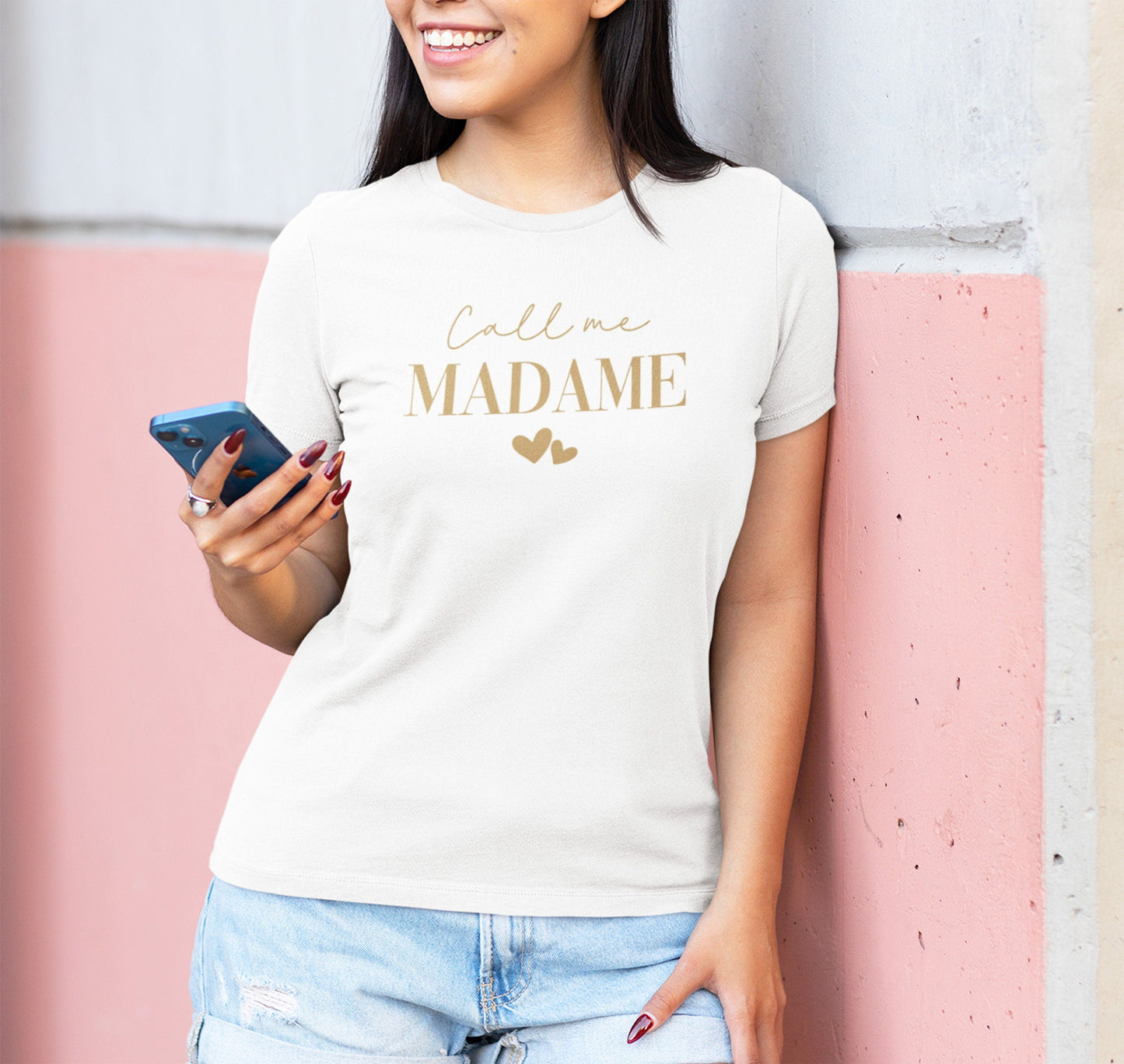 T-shirt mariage, Future mariée, Call me Madame