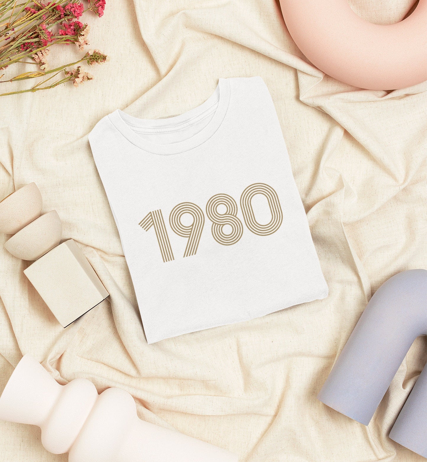 T-shirt personnalisé année de naissance, cadeau anniversaire, fête anniversaire, T-shirt populaire