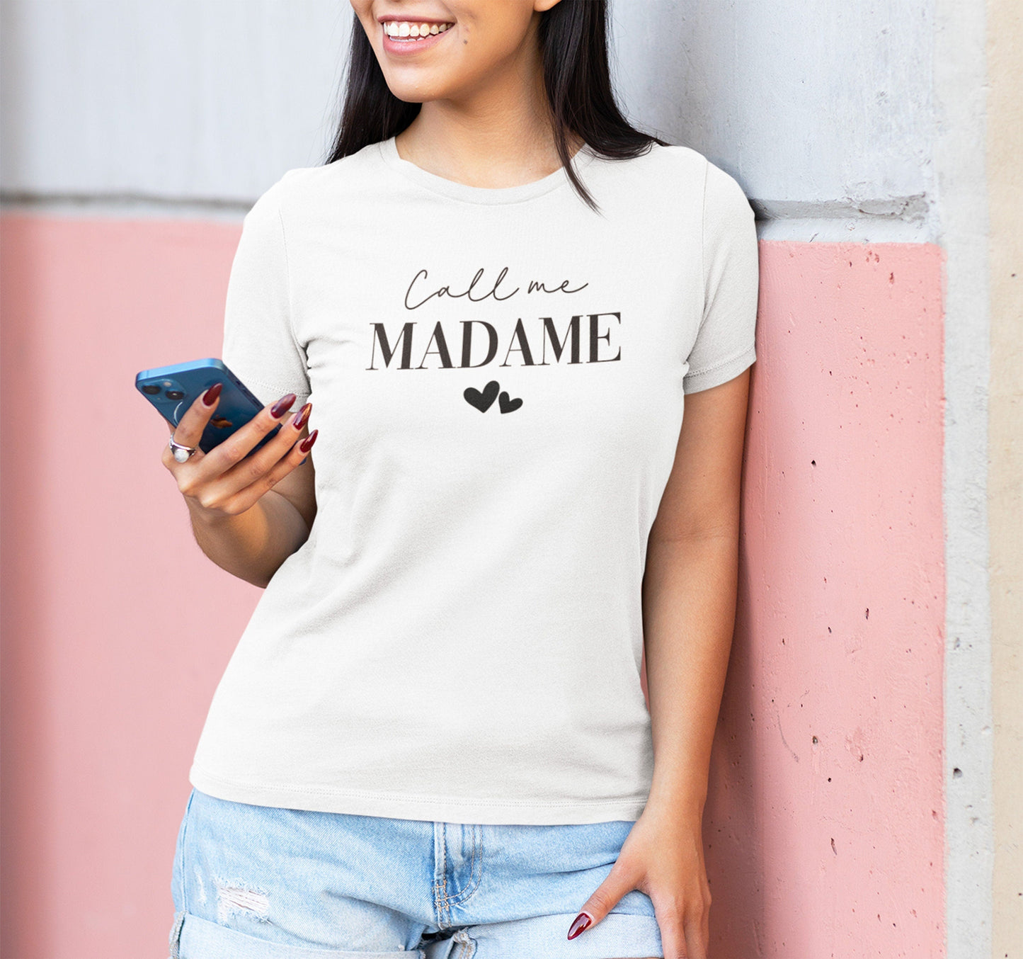 T-shirt mariage, Future mariée, Call me Madame