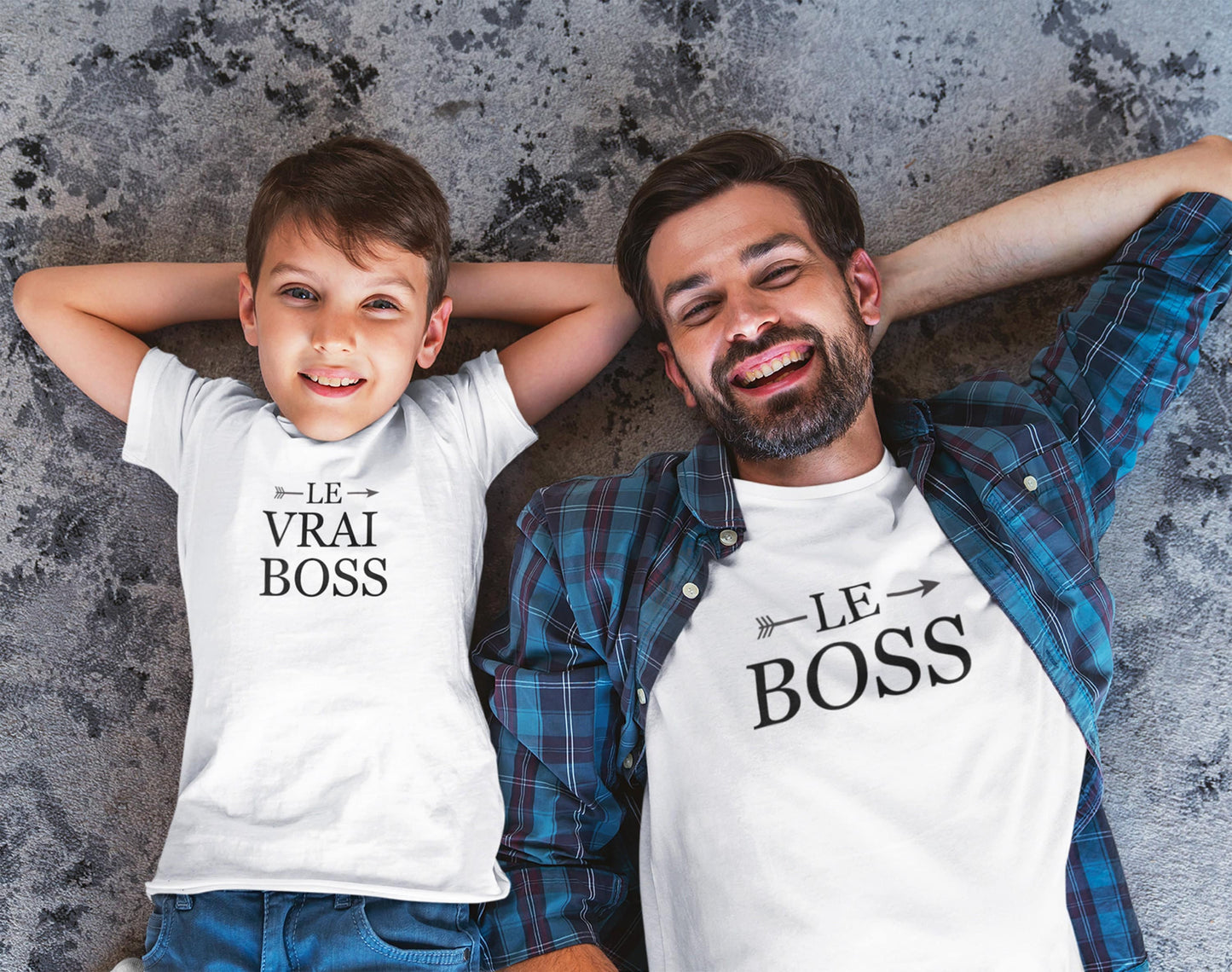 T-shirt pour papa, Papa bébé assorti, Cadeau naissance papa