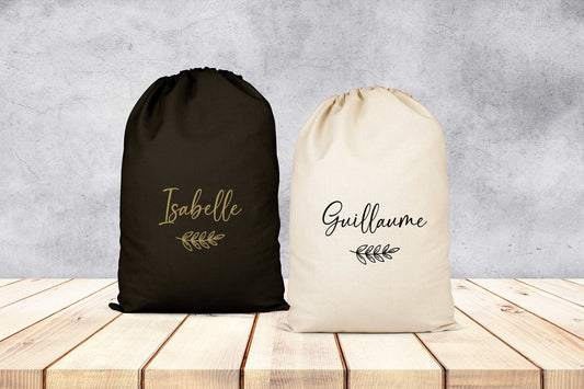 Sac de rangement, Pochon personnalisé, Sac à cordons